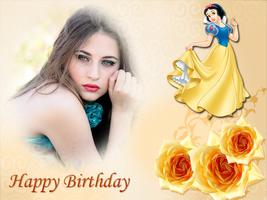 2 Schermata Princess Birthday Party Card!!