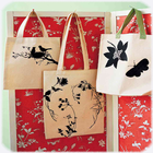 Designs DIY Tote Bag آئیکن