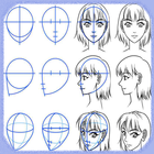 Dibujo De Tutoriales De Anime icono