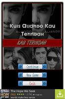 Kuis Aliando Kau Terindah Cartaz