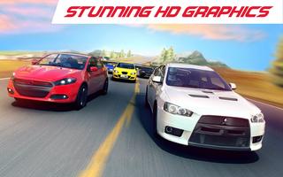 Racing Car : Highway Traffic Drift Fast Driving 3D Affiche