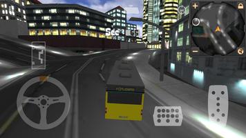 Fast City Bus Simulator 3D-poster