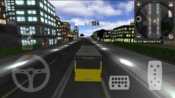 Fast City Bus Simulator 3D capture d'écran 1