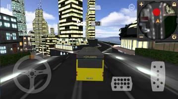 Fast City Bus Simulator 3D capture d'écran 2