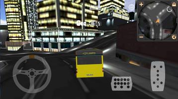 Fast City Bus Simulator 3D capture d'écran 3