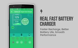 Battery Dr. Super Fast Charger Affiche