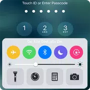 iLock Lock Screen os 10 style Control Center