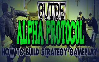 Guide For Alpha Protocol Affiche
