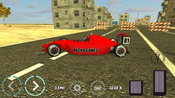 Poster Fast Racing Car Simulator