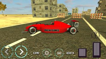 Fast Racing Car Simulator الملصق