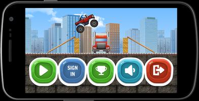 wheels racing - up hill racer ポスター