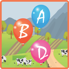 Kids Alphabet Balloons Pop icône