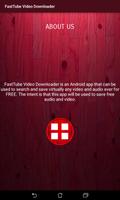 Fast Tube Video Downloader تصوير الشاشة 1