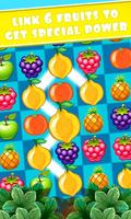 Fruit Link Match Crush Mania اسکرین شاٹ 1