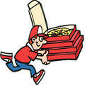 Repartidor de pizzas Accesible Español Gratis