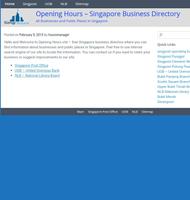 Singapore Hours постер