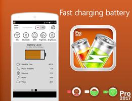 🔋 Fast Charging Battery 2017 اسکرین شاٹ 1