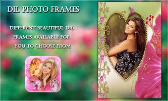 Dil Photo Frames 스크린샷 1