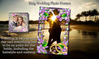 Ring Wedding Photo Frames captura de pantalla 3
