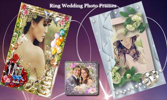Ring Wedding Photo Frames captura de pantalla 1