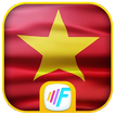Vietnam Colorful Flag Keyboard Theme