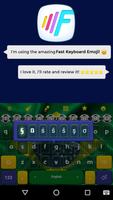 Brazil Hot Colors Flag Keyboard Theme ภาพหน้าจอ 3