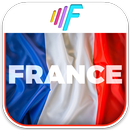 France Flag Colors Keyboard Theme APK