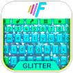 Glitter Colors Cute Keyboard Theme