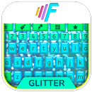 Glitter Colors Cute Keyboard Theme APK