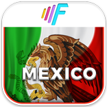 Lovely Mexico Flag Colors Keyboard