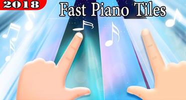 Fast Piano Tiles Affiche