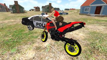 Motorcycle Driving Simulator 3D imagem de tela 3