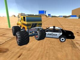 Monster Truck Drive Police Car Chase screenshot 3