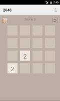 Game 2048 plakat