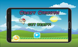 Flap Flap crazy happy chicken fly 海報