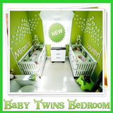 Baby twins bedroom ideas icône