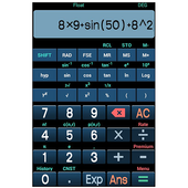 wetenschappelijke rekenmachine-icoon