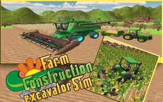 3 Schermata Offroad Farming Construction Excavator Sim Game