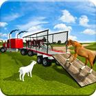 农场 动物 货物 卡车 SIM卡 3D 图标