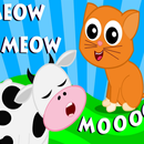 Learn farm animals sounds 3D Nursery Rhymes APK