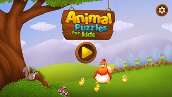 Animal Puzzles for Kids পোস্টার