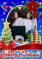 Christmas Photo Frame الملصق