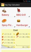 Calculator for Hay Day capture d'écran 1