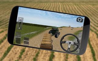 Cargo Farmer Tractor Off Road Driving Simulator 3D capture d'écran 2