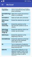 Ms Office Shortcut ảnh chụp màn hình 1