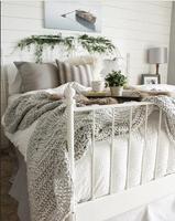 Modern Farmhouse Bedroom Design Affiche