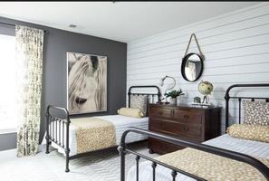 Modern Farmhouse Bedroom Design ảnh chụp màn hình 1