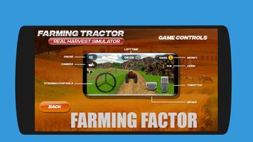 Real Tractor Farming Harvest  Simulator 3D 截圖 3