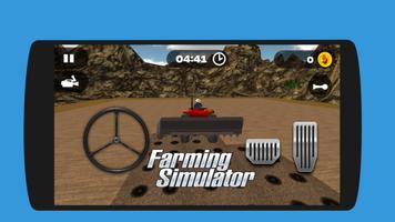 Real Tractor Farming Harvest  Simulator 3D পোস্টার