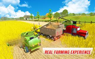 Tractor Farming 2018 : Cargo Transport Driving 3D ภาพหน้าจอ 1